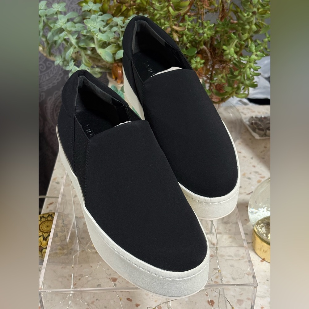NEW Vince Womens Warren Slip-ons Sneaker Slip On Platform Sneaker, Size 8.5M - Picture 3 of 17